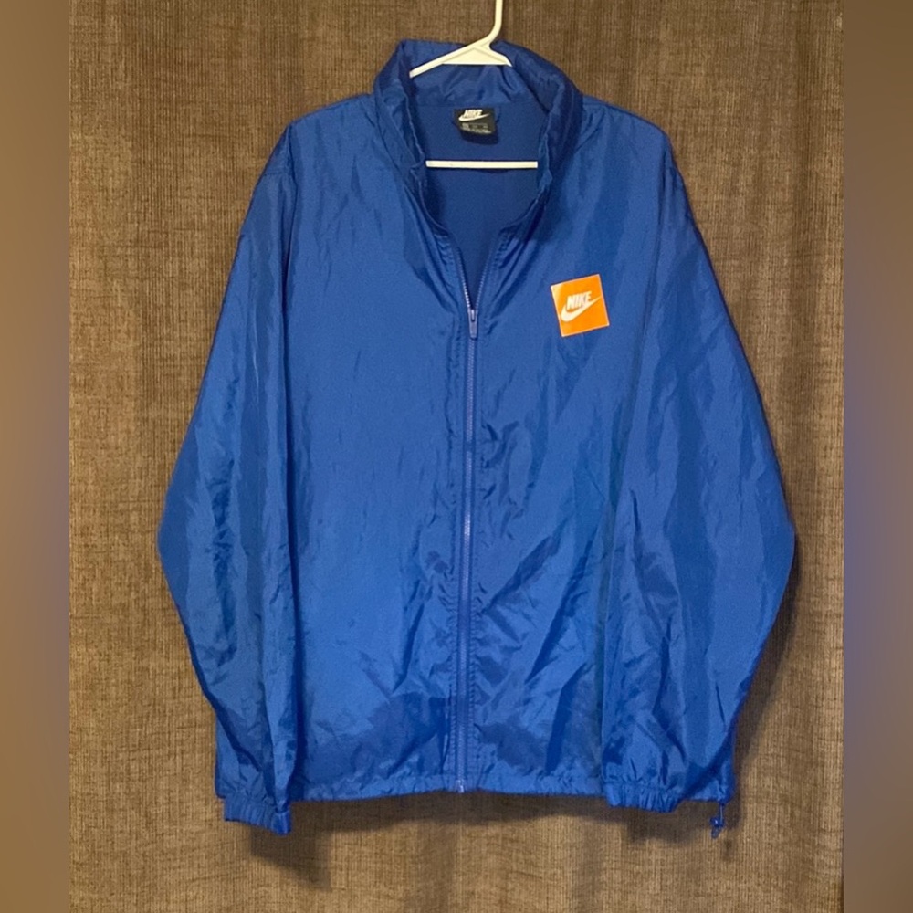 Nike Sportswear Just Do It Logo Hooded Packable Windbreaker Jacket Men’s XXL